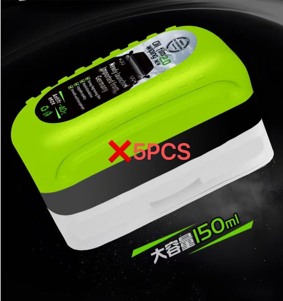 Car Glass Oil Film Wipe, Front Windshield Side Window, Oil Removal, Dirt Removal, Coating, Crystal Plating, Strong Cleaning