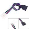 Solderless Connector Cable for LED 3528/5050 Strip Light - Seven-Color Snap, Low Voltage