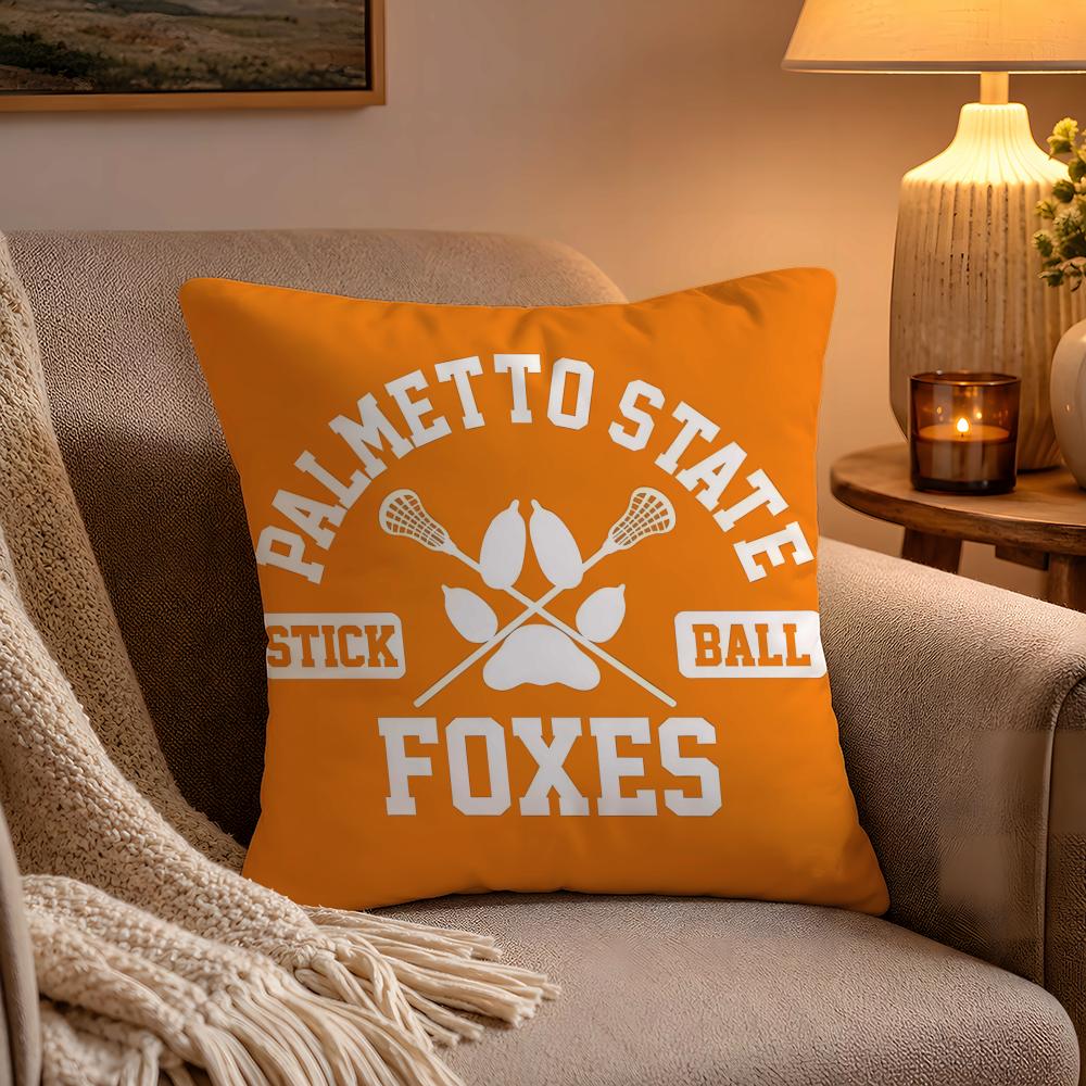 AFTG All For The Game Cushion Cover Soft Plush Cushion Cover Double Print And Invisible Zipper For Sofa Home Car Use