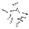 10 Metal Zipper Repair Set Slider Zip