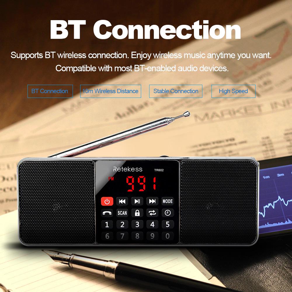 Buy Retekess TR602 FM / AM Radio Multiband Digital Radio Receiver
