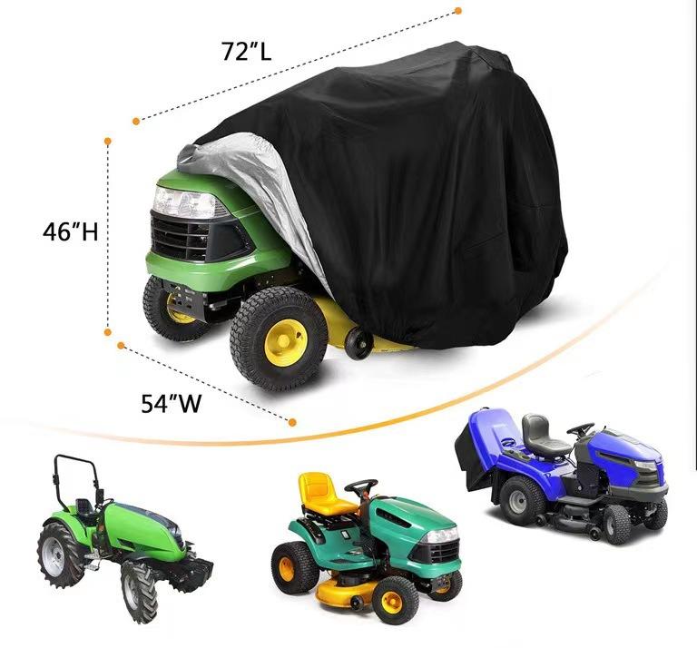 Weeder Cover Lawn Mower Cover Tractor Cover Large Rain Cover Dust Cover Sunscreen Cover