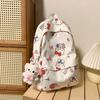 Schoolbag print graffiti student female backpack waterproof backpack Sanrio kt cat niche versatile schoolbag Korean girl