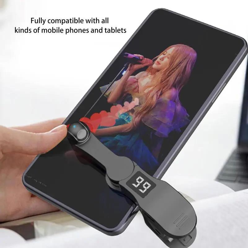 Auto Screen Clicker for Smart Phone Apps Video Live Streaming Gadget USB Simulator Smartphone Game Screen Touch Tripods Tapper 5