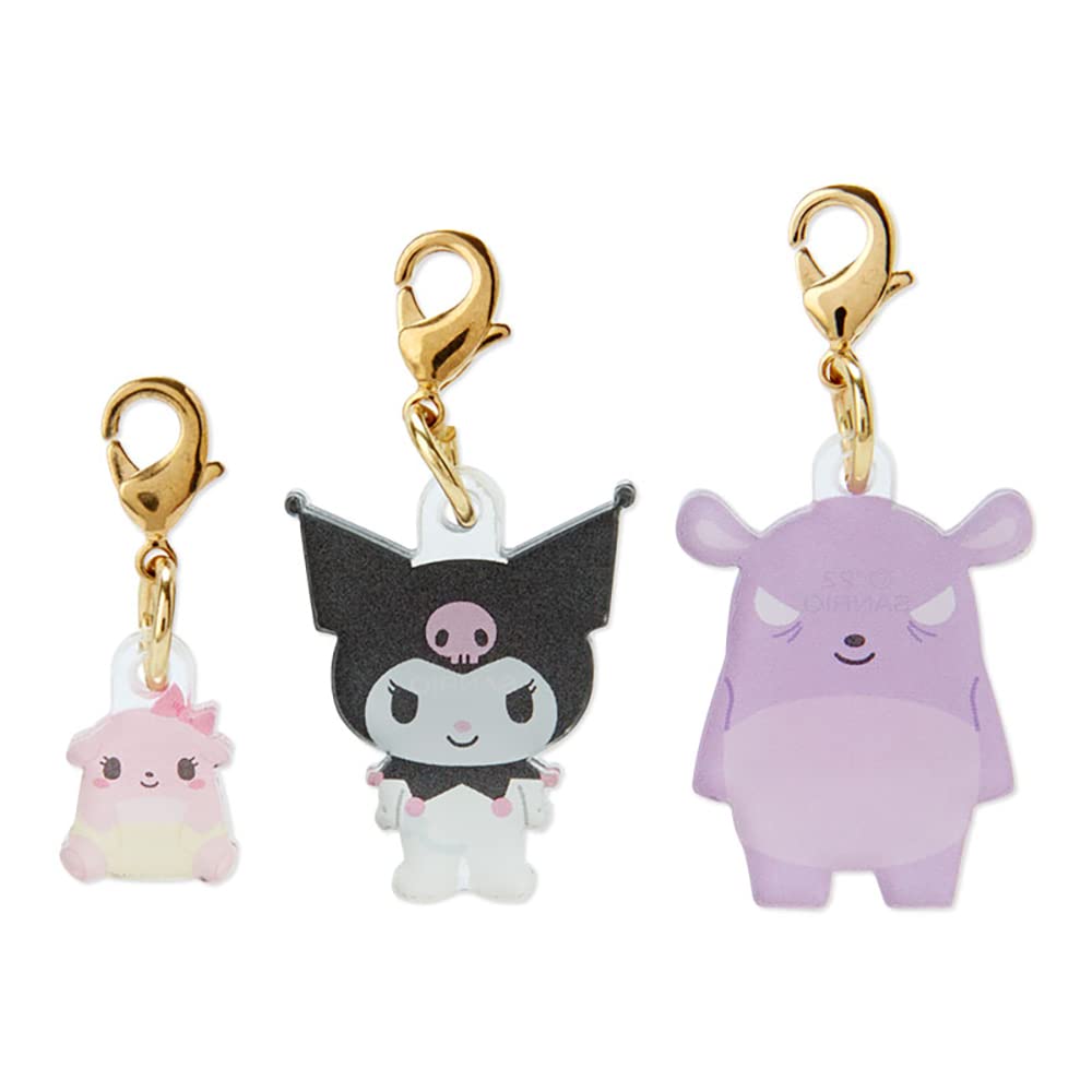 Sanrio Kuromi Charm Set Favorite Is the 8 X X Cm Acrylic 137596 (My Best!) Approx. 0.3 11.7