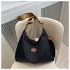 Nylon cloth bag women's large-capacity new versatile messenger bag cloth bag high-end commuter tote bag