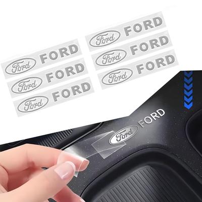 3D Metal Emblem Sticker Car Styling Interior Decoration Decals For Ranger Focus Fiesta Mondeo Kuga Mustang Escort KA Ranger