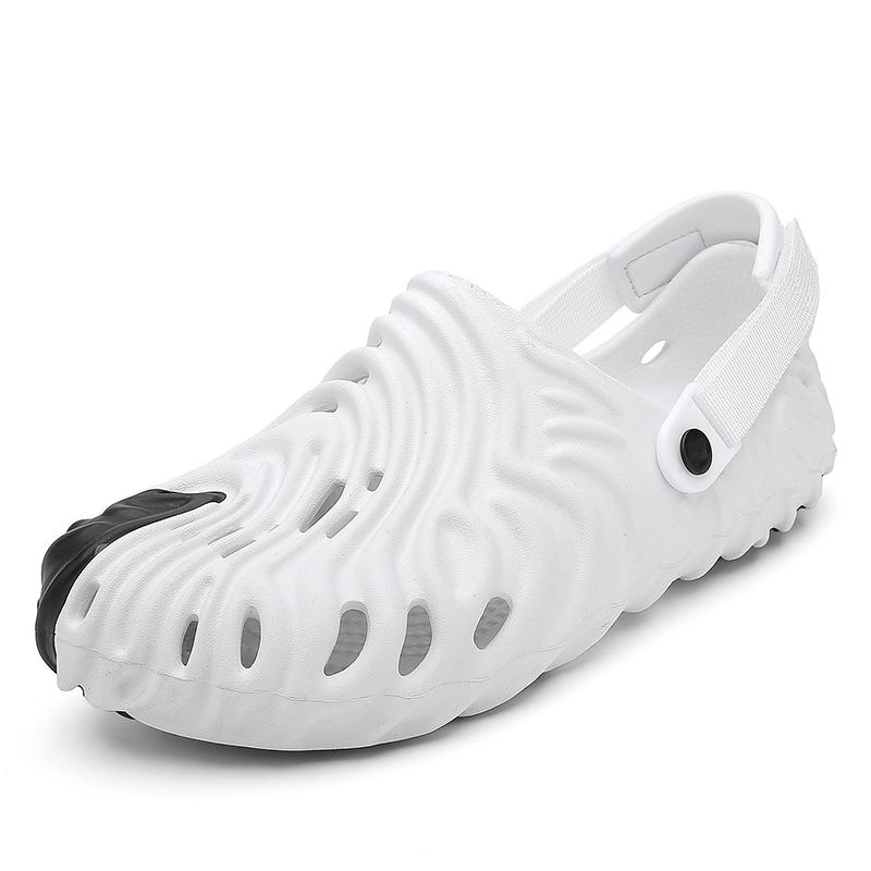 Herren Sandalen mit dicker Sohle Sommer Outdoor Sport Weicher Boden Strandschuhe Eva Material Bequem Lässig Paar Stil Sandalen