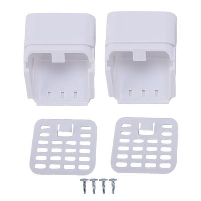 Gutter Downspout Connector Downspout Outlet Filter Guard for 3X4 Inch A Type Gutter White