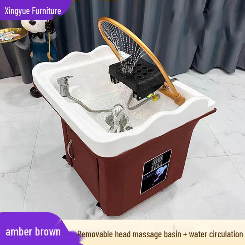 Shampoo Basin Head Therapy Device for Hair Care and Salon Massage