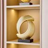 AEE4-Abstract Art Gold Statue Sculptures Home Decor Modern Resin Living Room Decor Decorations