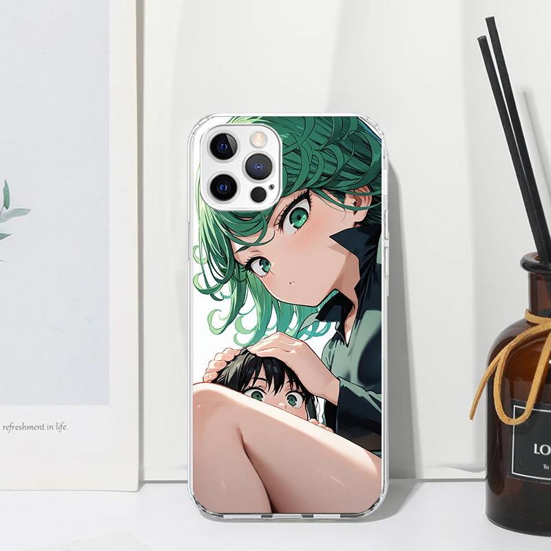 One P-Punch-Man Tatsumaki Phone Case For Iphone 17 Air 16 15 Plus 16E 14 Pro Max 13 Mini 12 11 7 8 SE Fundas Soft Back Cover 17