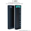 8-Slot DIY 18650 Battery Power Bank Case Digital Display 5V 21A Fast Charger Box for Travel Business Trip Use