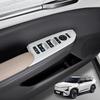 For Kia EV5 2024 2025 Car Tuning Carbon Fiber Window Button Cover Trim Car Interior Accessories LHD
