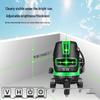 Outdoor High-Precision Green Laser Level with Infrared and Automatic 2-Line/5-Line Drawing