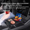 for Tesla Model 3 Y YL 2026 2025 Center Console Table Foldable Food Drink Desk Portable Mini Storage Organizer Tray Model3 2022