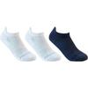 Decathlon Kids' & Teens' Cotton Sports Socks (3-Pack)