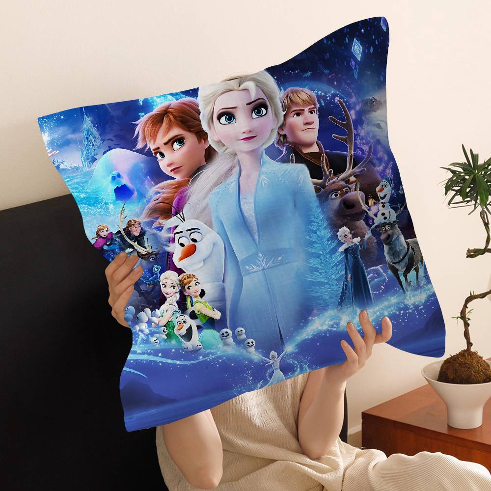Cartoon-F-Frozenes Maple Design Cushion Cover Happy Autumn Harvest decor Holiday Decorati Pillow Cover