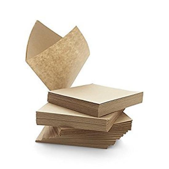 CHEMEX exclusive filter paper FSU-100 for 6 cups, natural (unbleached type), 100 sheets [product]