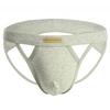 Men's Sexy Low Rise T-Back Elastic Cotton Hollow Out Back Underwear Comfortable Breathable Close-Fitting Thong