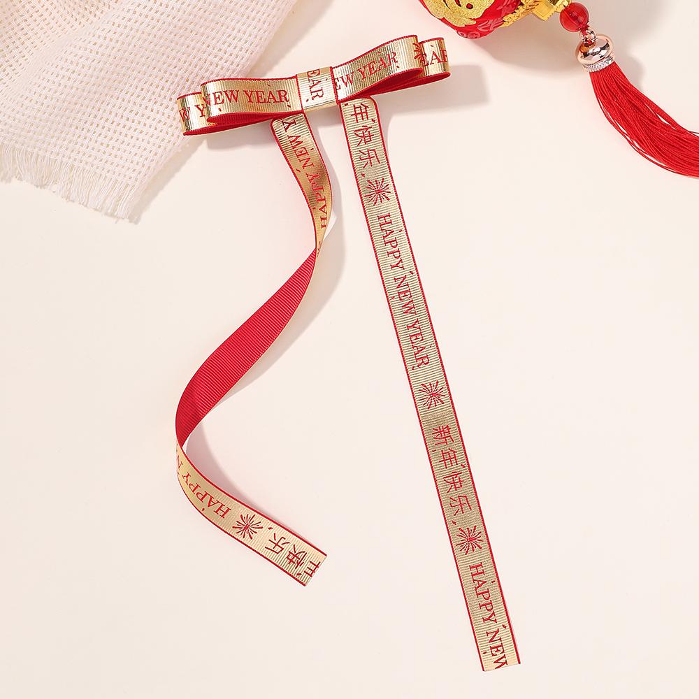 Candy Ribbon Tassel Bowknot Hair Clips Sweet Women Streamer Hairpin for Women Girls Long Bows Barrettes Head Clip Accessories