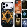Davidův židovský symbol hvězdy Pouzdro na telefon Pro iPhone 17 16 15 14 13 12 11 Pro Max Plus 17Air Měkký silikonový kryt