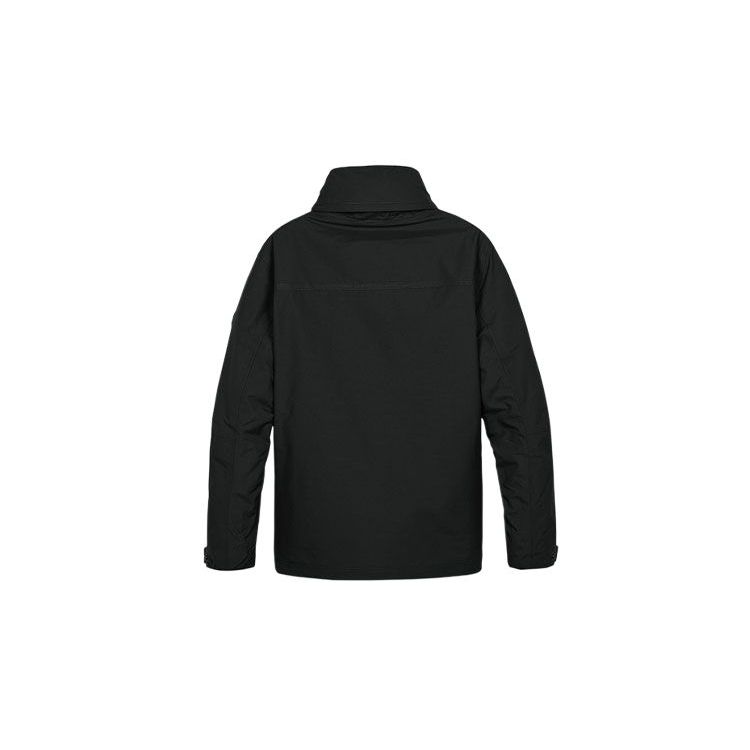 Timberland Warm Casual Hooded Zipper Jacket Men Jackets Black A1WJF-001
