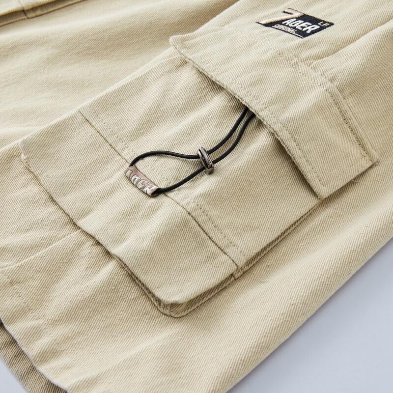 Men's Plus Size Multi-Pocket Cargo Shorts