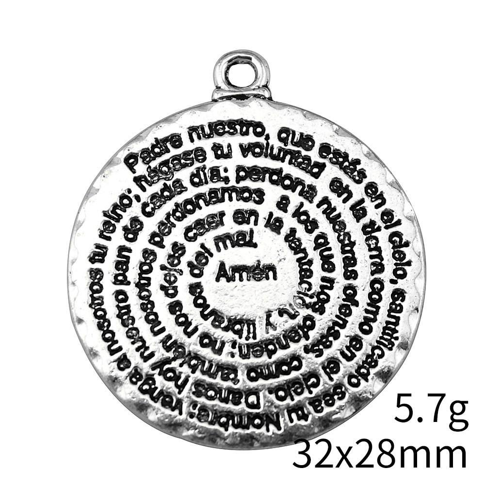 Father's Day Bag Charms For Handbags Jesus Relic Charms Pendant Cheap Things Bracelet Pendant