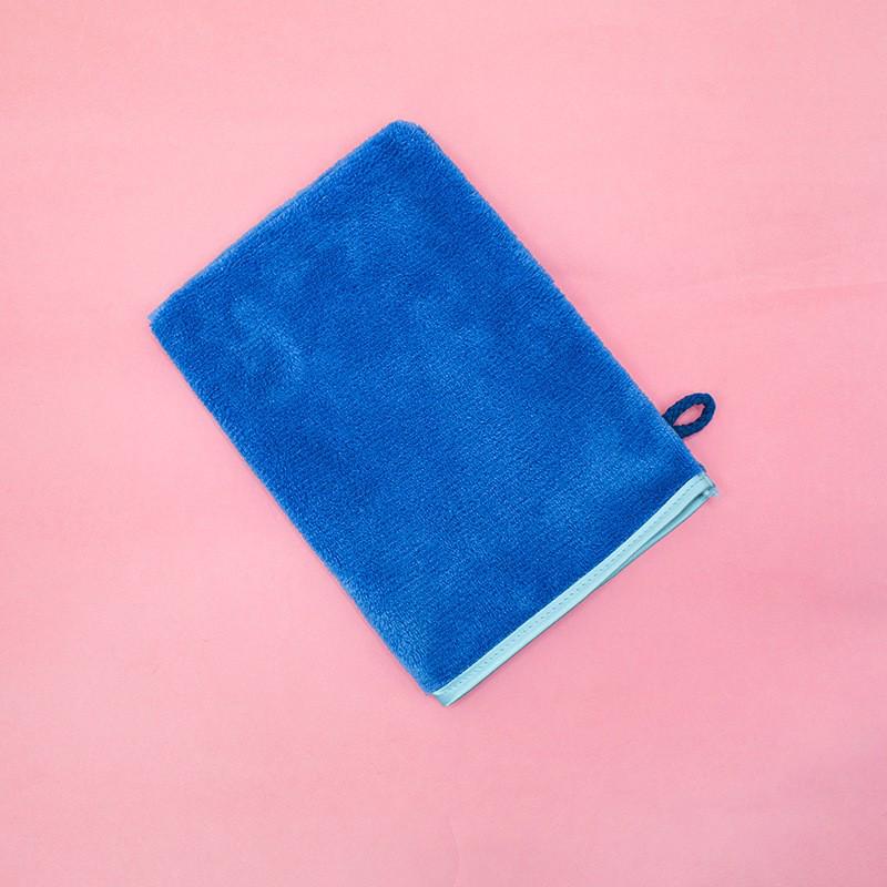 European-Style Microfiber Makeup Remover & Shower Mitt