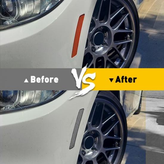 For BMW 2012-2015 328I New Clear Bumper Reflector Side Marker Front Left & Right