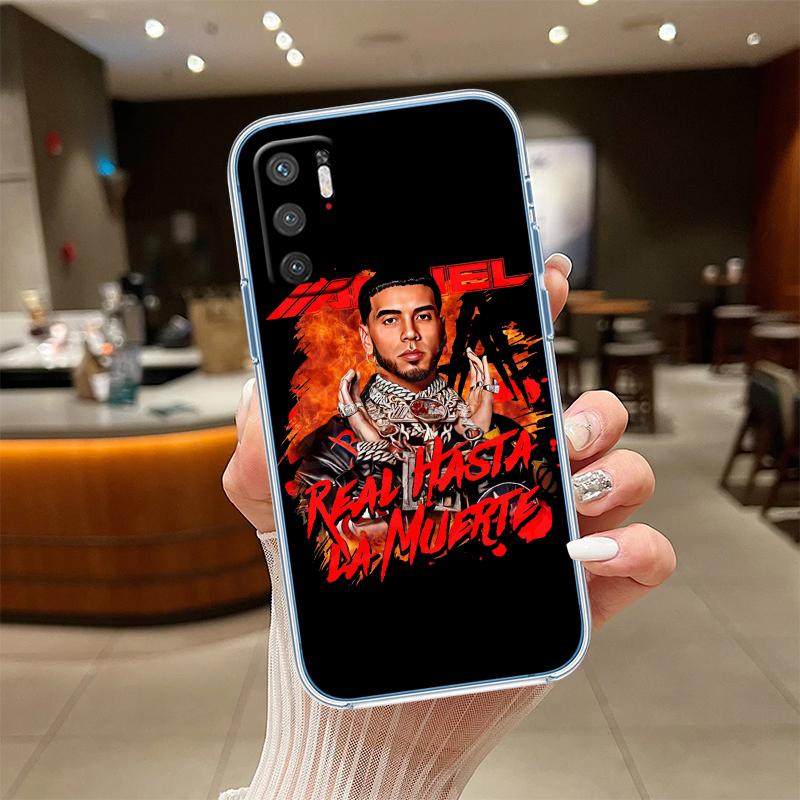 RE8 Anuel AA Transparent Phone Case for Motorola Moto Edge 20 30 40 50 S30 Fusion Ultra Pro Neo Lite + G200 G23