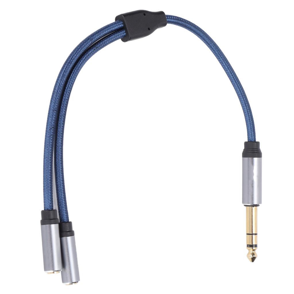 o Cable 6.35mm Male to Dual 3.5mm Female Fidelity Professional o Adapter Cord
