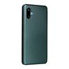 For Samsung Galaxy F06 5G/M06 5G Case Carbon Fiber Texture Drop-Proof PU Leather Phone Cover