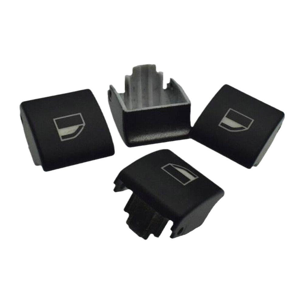 4Pcs Window Switch Button Cap Set For BMW E46 323i 325i 330i M3 328i 61316902183