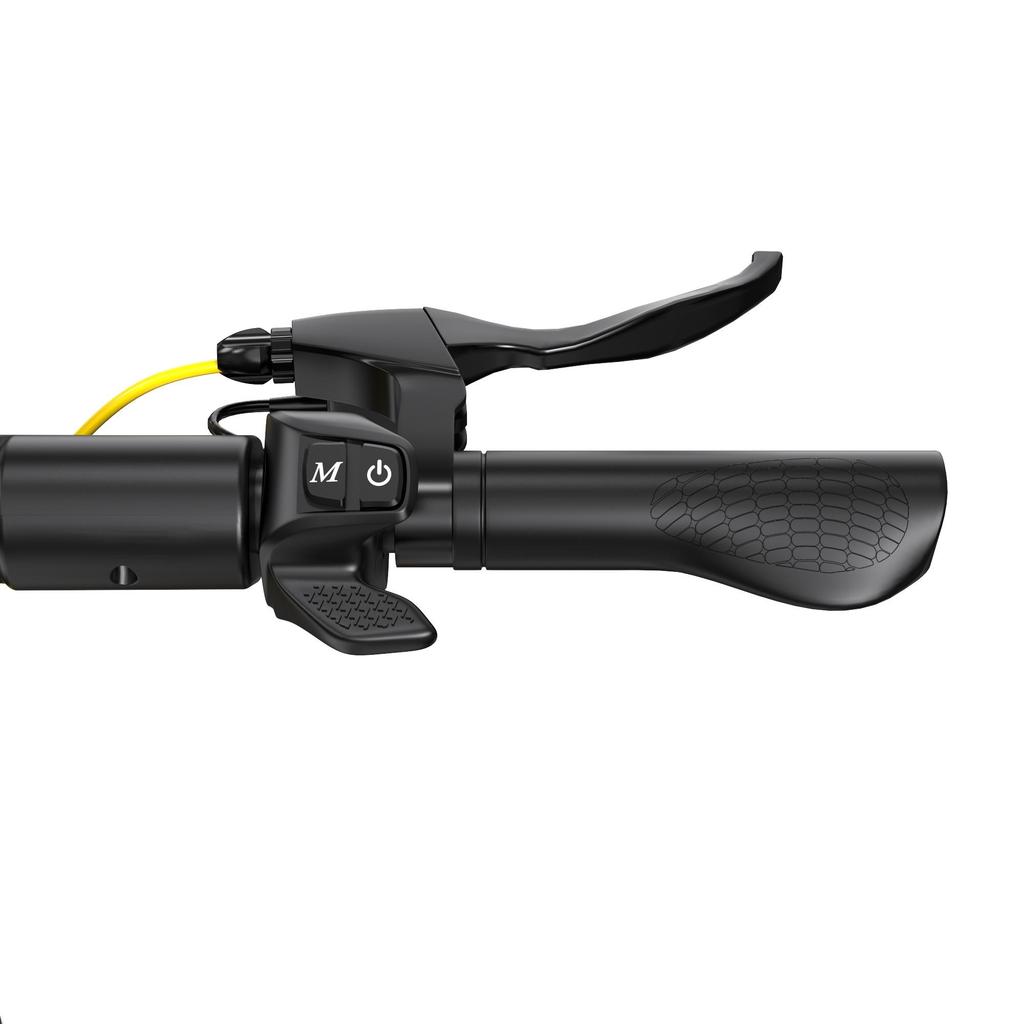 OOTD S10 Electric Scooter Outfit: 10-inch 1400W Motor, 48V 20AH, Maximum Range 70km, Maximum Load 120kg, Black