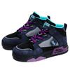 New high-top non-slip shoes for men splicing fashion trend street youth students outdoor cushioning casual shoes