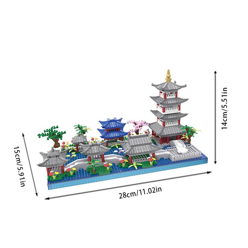 

Hangzhou West Lake Micro Particle Детские сборные строительные блоки, игрушечные модели, аксессуары, детские игрушки