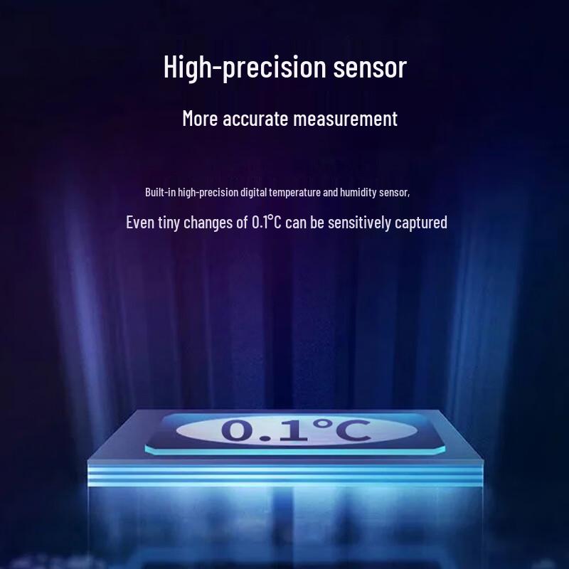 Smart WiFi Digital Temperature and Humidity Monitor (CN Version)