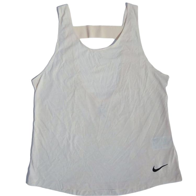 Nike Casual Breathable Round Neck Sleeveless Vest Women Tops White 824213-209