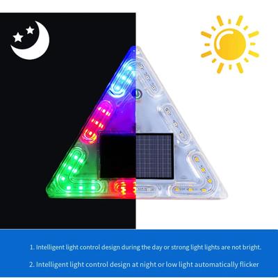 12V LED Aircraft Signal Strobe Lights USB Chargeable Bike Drone With Remote Control Triangle Car Brake Tail Light