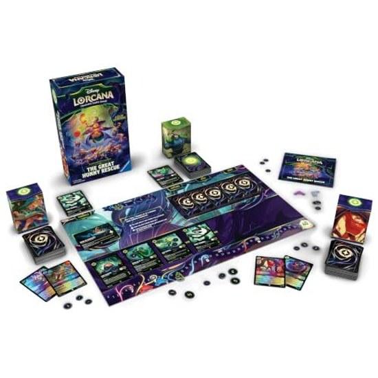 Ravensburger Disney Lorcana TCG Illuminas Quest Great Honey Rescue Cooperative Adventure Against Giant Vine Scenario Deck + 2 Player Decks Solo Play 8