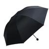 Maple Leaf Three-Fold Black Glue Umbrella