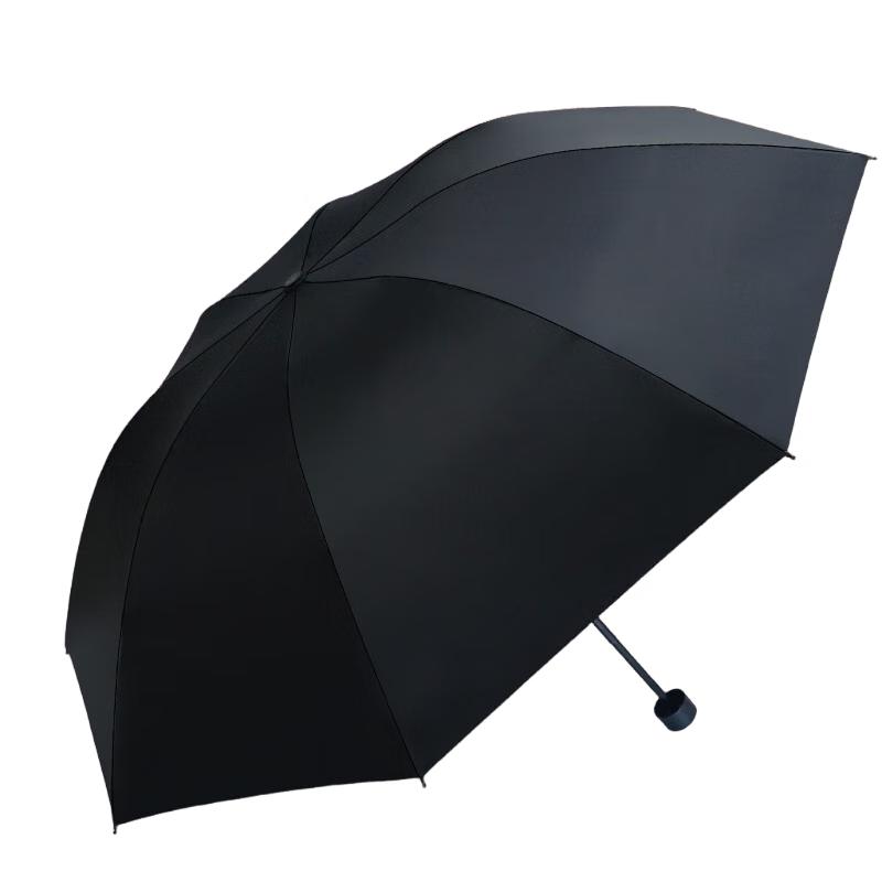 

Maple Leaf Three-Fold Black Glue Umbrella