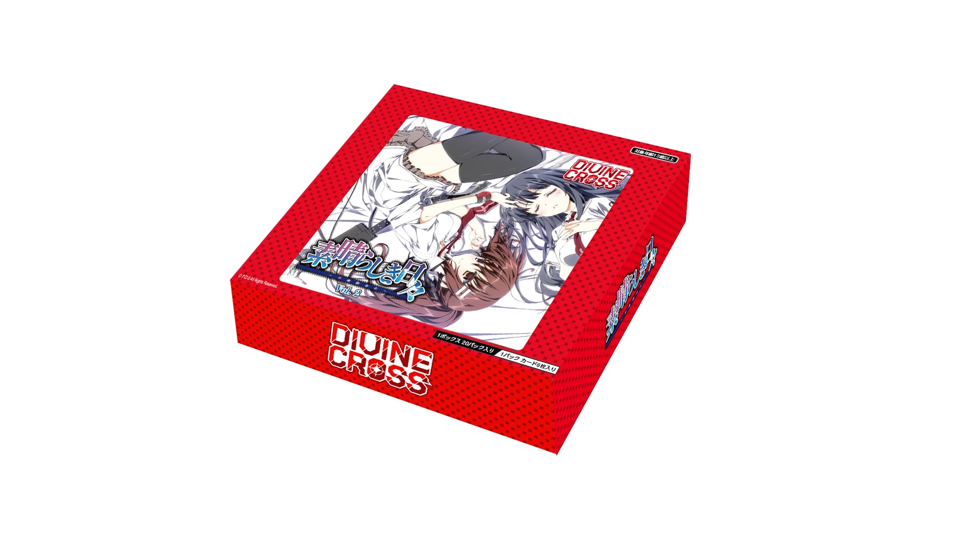 

TCG Wonderful Days DIVINE CROSS 20 шт. в коробке (ТКГ) Том 2 красный