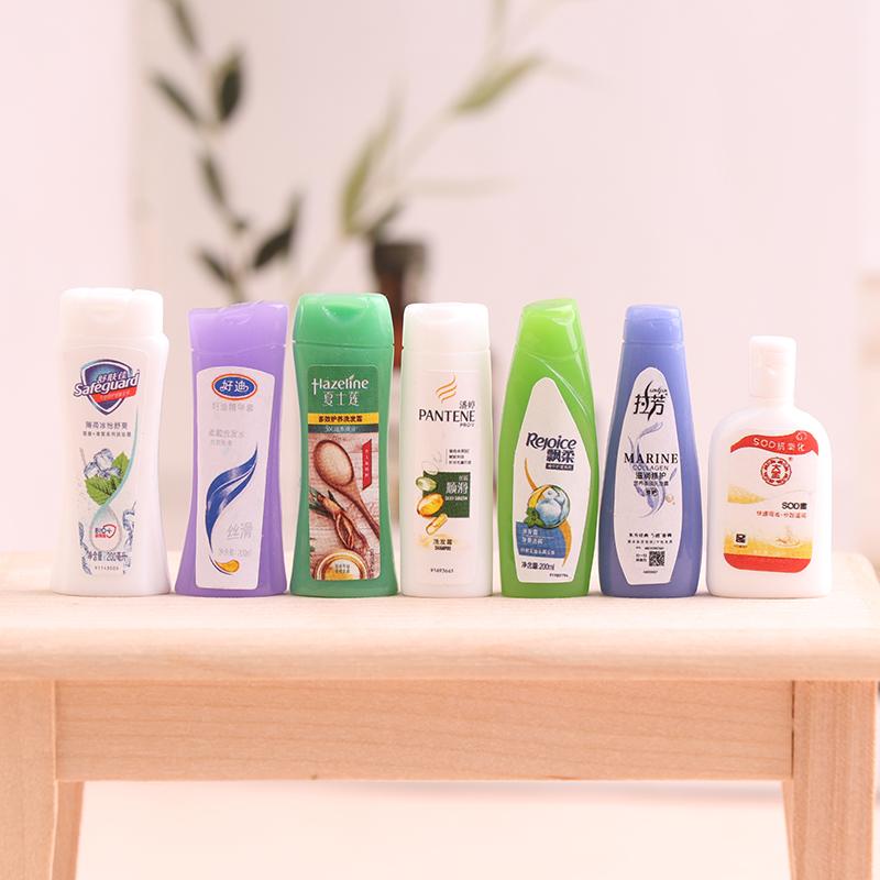 10Pcs 1:12 Dollhouse Bathroom Supplies Shampoo Wash Model For Doll House Decor