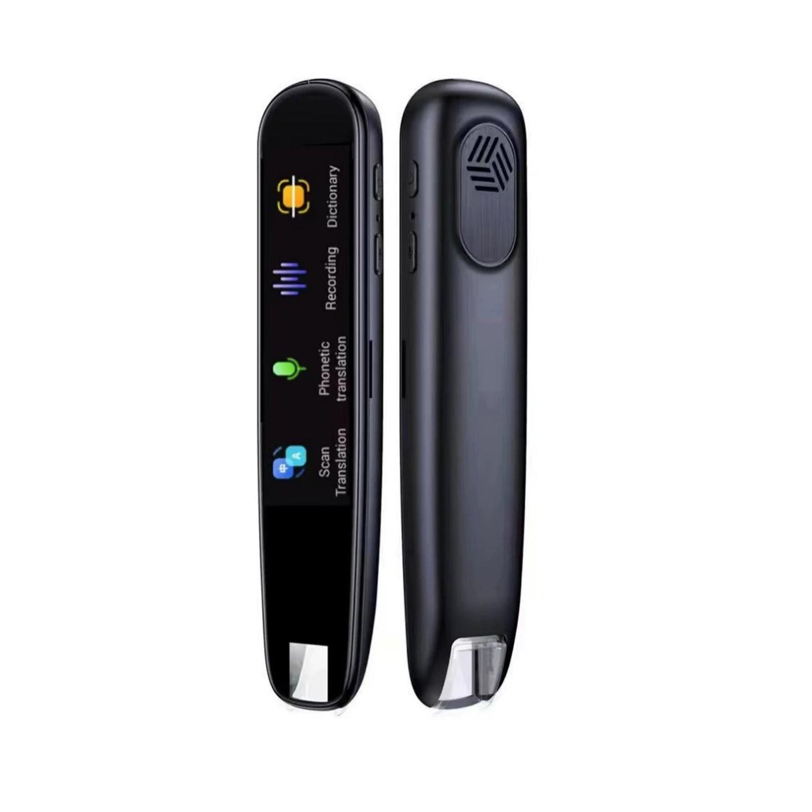 

Language Translator Pen, Scan Reader Pen, Pen Scanner, Text To Speech Digital Pen, 112 Language Voice Translator Device, One Size чорний