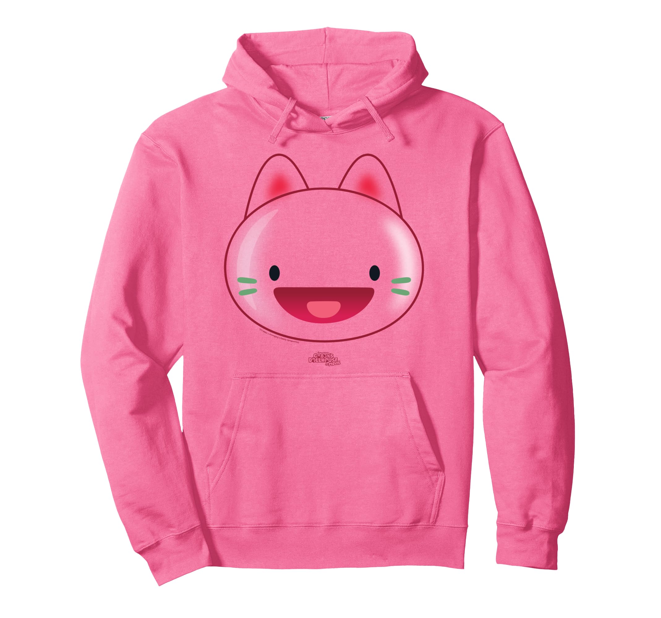

DreamWorks Gabby s Dollhouse Pink Cat Big Face Hoodie