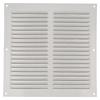Amig | grille d'aération 3 | 200 x 200 mm | aluminium | wengé