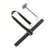 Forearm Roller Iron EVA Portable Resistance Adjustable Wrist Forearm Tainer for Muscle Training
